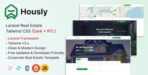 Hously - Laravel Real Estate Multilingual System