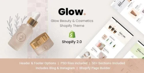 Glow - Beauty & Cosmetics Shopify Theme