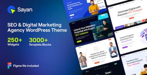 Sayan - SEO & Digital Marketing Agency WordPress Theme