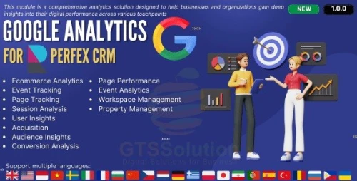 Google Analytics module for Perfex CRM