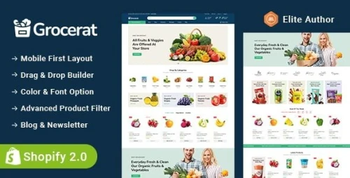 Grocerat - Grocery and Food Store Shopify 2.0 Responsive Theme