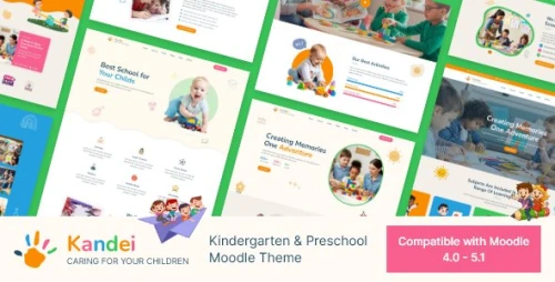 Kandei - Kindergarten & Preschool Moodle Theme
