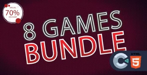 8 Games bundle - HTML5 - Construct 3