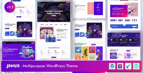 Jenux - Responsive Multipurpose Elementor WordPress Theme