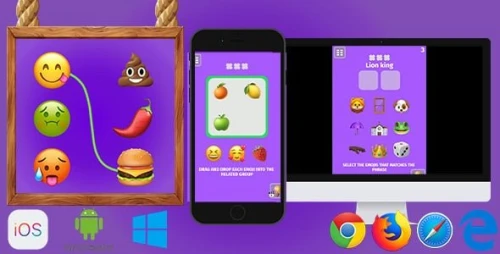 Emoji Puzzle - HTML5 Game