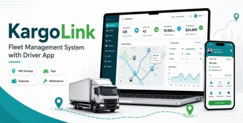KargoLink | Fleet Management Solution - Flutter Mobile App