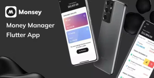 Monsey - Cash Management Flutter Full Application