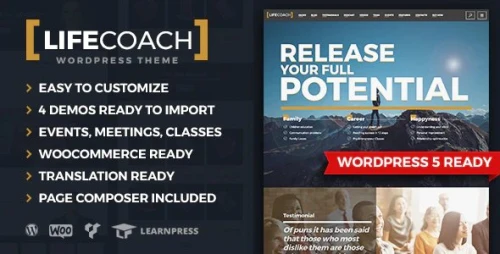 Life Coach - WordPress Theme