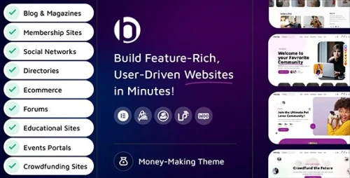 BeBuddy - Monetized Community & Membership WordPress Theme