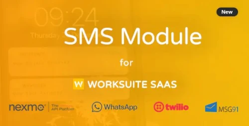 SMS Module for Worksuite SAAS