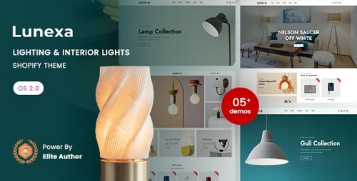 Lunexa - Lighting & Interior Lights Shopify 2.0 Theme