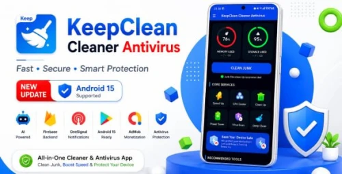 KeepClean Cleaner, Antivirus N1