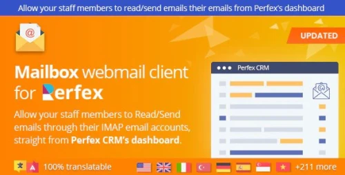 Mailbox - Webmail Client & Email Automation Module for Perfex CRM