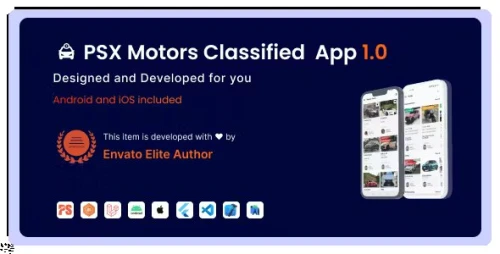 PSX Motors Classified App with Laravel Admin Panel