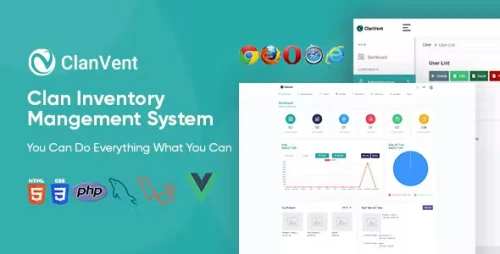 ClanVent - Inventory Management System with Barcode, POS & Accounts