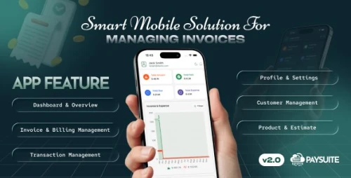 PaySuite - SaaS Invoice and Billing Management System With Laravel Admin Panel