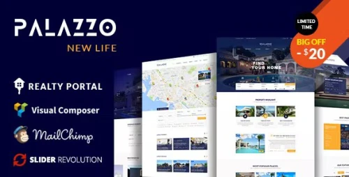 Palazzo - Real Estate WordPress Theme