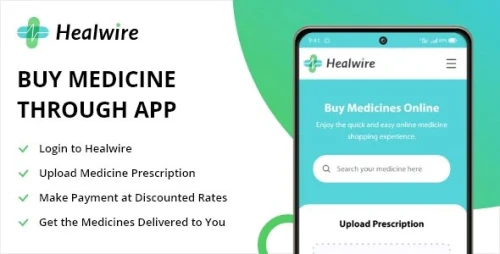 Healwire iOS - Online Medical Store