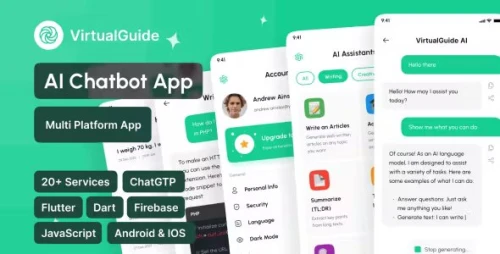 VirtualGuide : Your Intelligent AI-Powered Flutter Companion