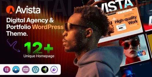 Avista - Digital Agency & Portfolio WordPress Theme