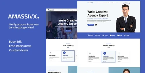 Amassivx – Multipurpose Business WordPress Theme