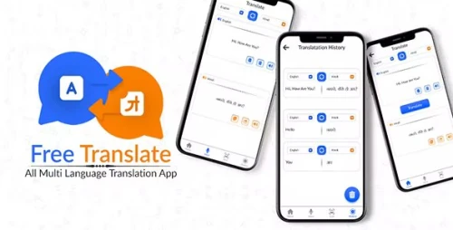 Free Translate - Language Translator : Android App + Admob Integration