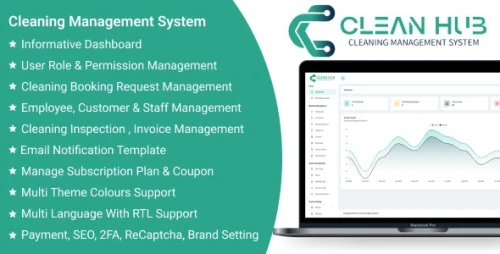 CleanHub SaaS - Cleaning Management System