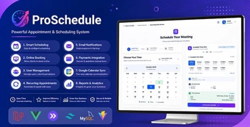 ProSchedule – Online Appointment Booking System for Professionals, Consultants & Service Businesses