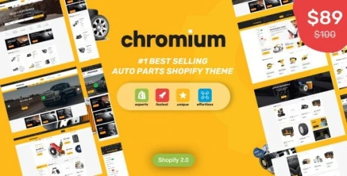 Chromium - Auto Parts Shop Shopify Theme