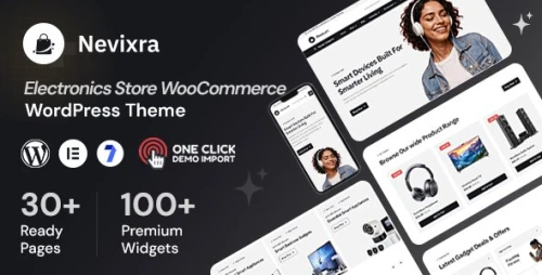 Nevixra - Electronics Store WooCommerce Theme