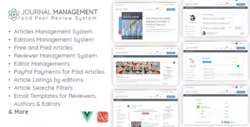 Journal Management and Peer Review System
