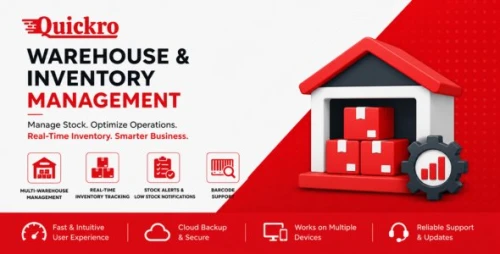 Quickro POS Warehouse & Inventory Management {Add-on)
