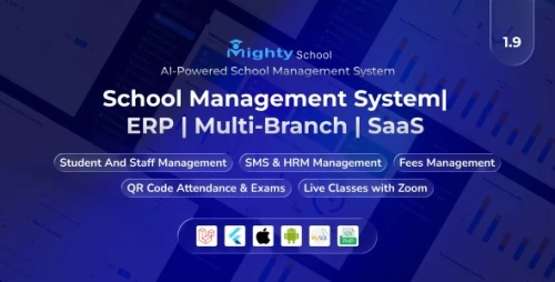 School Management System ERP & Multi-Branch SaaS – Mighty School Pro