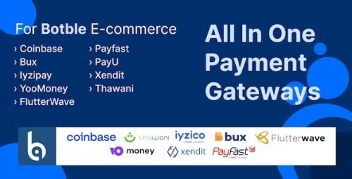 Extra payment gateways for Botble eCommerce