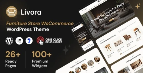 Livora - Furniture Store WooCommerce Theme