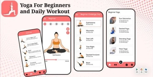 Yoga For Beginners - Asanas Poses - Daily Workout - Yoga Poses - Yoga For Starting - Yoga Classes