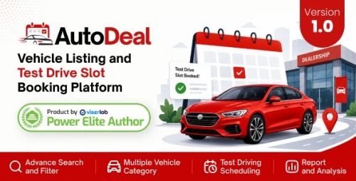 AutoDeal - Vehicle Listing and Test Drive Slot Booking Platform