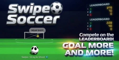 Swiper Soccer HTML5 3D Game With Leaderboard