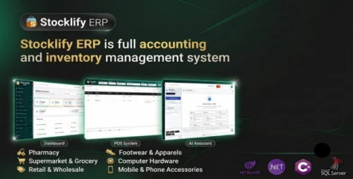 Stocklify ERP — Complete Inventory & Accounting System for Modern Businesses