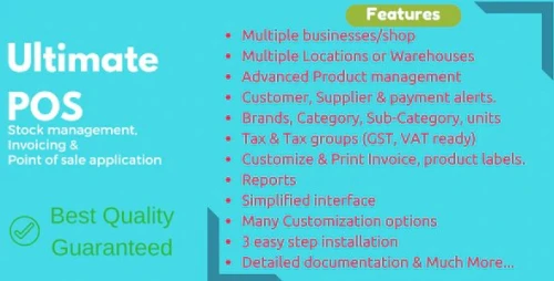 UltimatePOS – CMS (Content management system) Module