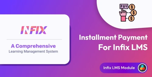 Installment add-on | Infix LMS Laravel Learning Management System