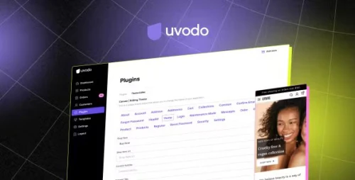Theme Editor plugin for Uvodo - Headless eCommerce Platform