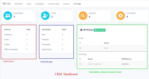 CRM module for UltimatePOS SaaS-Compatible