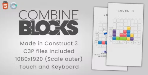 Combine Blocks - HTML5 Casual game