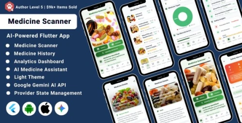 PharmaLens - AI Medicine Recognition Flutter App