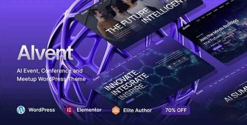 Aivent - AI Event, Conference and Meetup WordPress Theme