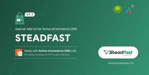 Active eCommerce CMS | SteadFast Courier Add-on