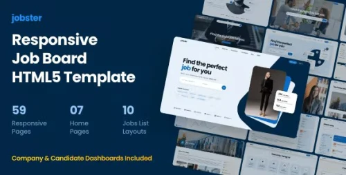Jobster - Job Board HTML Template