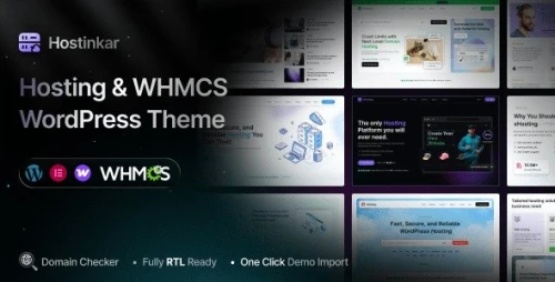 Hostinkar - Hosting & WHMCS WordPress Theme