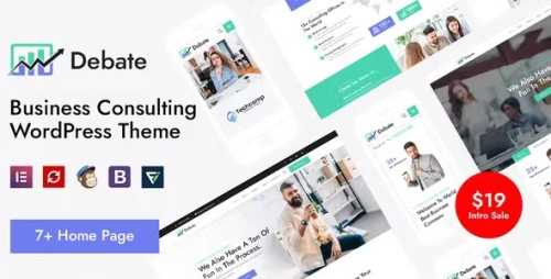 Debate - Business Consulting WordPress Theme